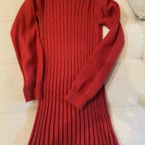 Abercrombie Kids Red Knit Sweater